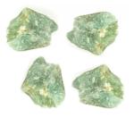 Divinity Crystals Green Natural Jade Raw Rough Stones - 100 To 150 G