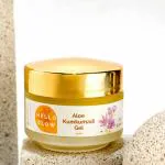 Herbsense Aloe Kumkumadi Gel Cream | Hydrating Gel For Glowing Skin | Ayurvedic Face Gel , 50gm