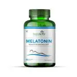 Simply Herbal Melatonin 10mg Sleeping Tablet, Non-Habit Forming, Deep Sleep Supplement, Helps Stress & Anxiety Relief, Support Jet Lag Strain for Men Women Adults, Healthy Sleep Cycle (90 Tablets)