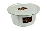 Sonanshi Silver Aluminium Bhagona With Lid 12 L