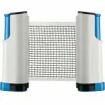 KIDZMART Table Tennis Net | Ping Pong Net | Adjustable Length Net for Any Table | Retractable Table Tennis Net | Table Tennis Net for Any Table | Outdoor Indoor Ping Pong Net | Color May Vary