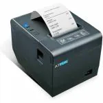 ATPOS AT-302 80mm (3 Inches) Direct Thermal Printer | Auto Cutter | ESC/POS Print Billing Invoice (USB+LAN)