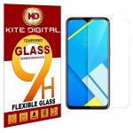 Kite Digital Oppo REALME C2 Premium Tempered Glass Screen Protector Slim 9H Hard 2.5D (Pack of 2)