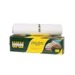 WRAP WINKS Multipurpose Food Wrapping Paper 45+5 Meter Greasproof Breathable and Plastic Free Keeps Food Fresh (White Paper, 45+5 Meter)