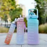 HAORTEX motivational water bottles water bottle motivational drink bottle water bottle pani bottle time maker water bottle hydromate jug