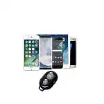 Epriko -Wireless Bluetooth Shutter Button Selfie Remote Supported Remote Control Camera-B (Black)