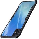 COBERTA Back Cover for Samsung Galaxy A51 Back Cover Case - Black Transparent