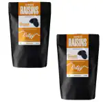 NUTIFY Dry Seedless Black Raisins/Indian Kali Kishmish/Large Munakka Dry Fruit/Premium Kismis Yummy & Healthy Snack/Jumbo Black Raisins are High in Antioxidants, Naturally Sweet (200 gms, Pack of 2)