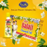 Ek Nazar Balaji Chameli Oil - 480ml (Pack of 24 Bottles) for Chola Chadhan, holy & Religious Ceremonies (Balaji Chameli Oil)