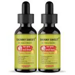 SKINNYSWEET Ramban Multi Benefit Nabhi Oil Belly Button Oil for Sensational Skin Blend of Almond, Olive, and Lemon Essential Oil Supports Healthy Skin (PACK OF 2) 60ML