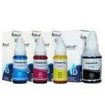 DURA-JET 790 Compatible Refill Ink for Canon Pixma G2010, G2000, G1010, G1000, G3010, G3000, G4010, G4000 Printer - 790 Ink (135gm x Black) (70gm x C/M/Y) - Bottle Set - 503469