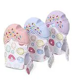 Koochie-Koo multicolor Donut Shaped Silicone Food Grade Soothing Teething mittens Gloves Toy 2 Pcs