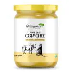 Glamycose Desi cow ghee 500 mL Glass Jar | Lab Tested | Perfect Aroma & Danedar Ghee | Curd-Churned | No Added Color and Preservatives, No Added Fragrance |100 % Pure & Hand made Desi cow ghee | Organic Ghee | Glass Jar 500 mL.