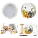 Hasthip Round Silicone Resin Mold For Diy Scented Candle