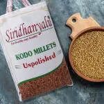 Siridhanyalu unpolished and organic Kodo Millets 920gm pack Kodo Millet (920 g)