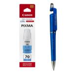 Canon GI 70 Cyan Ink Bottle with 3in1 Multi-Function Creative Mobile Phone Stand