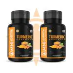 Omni Ayurveda Advanced Lung Health Detox and Anti-Smoking Capsules (2 x 60 Capsules)