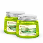 Khadi Organique Pure Aloevera Gel (Green) Ultimate for Skin & Hair (Pack of 2) 400 GM