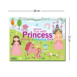 Fun with Princess Activity & Colouring : Children Book Pages 64 Paperback Interactive & Activity Book by Dreamland Publications