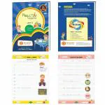 3H Learning 300 Page English Cursive Writing Practice All-in-One Levels 1, 2 & 3 Combo Books