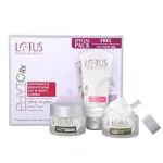 Lotus Professional Unscented Day Cream, Night Cream and Face Wash All Skin Type for Whitening and Brightening 180 g