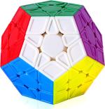 Pulsbery 3x3 Megaminx Magic Speed Cube Puzzle for Kids & Adults Magic Speedy Stress Buster Brainstorming Puzzles Cube