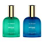 LA' FRENCH Bestow & Hitched Perfume Combo For Men -30ml + 30ml | Premium Luxury Long Lasting Fragrance Spray | Eau De Parfum | Ideal For Men | Perfume For Men | Pack Of 2