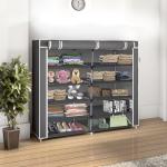 Xivil 10 Layer Grey Collapsible wardrobe