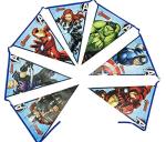Hippity Hop Multicolor Marvel Avengers Theme Character Banner
