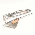 i WARE KkitchenCare Pakkad Utensil Holder Kitchen Pincer & Conical Strainer (Big)