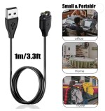 Tech Gear Magnetic Charging Cable 1 m USB Cable (Compatible with Garmin Approach S40 Garmin Approach S60, Black, One Cable)