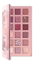 MISTY ALLE Nude Edition Eyeshadow 18 Color Palette Shades for Eye Makeup Semi-Matte Finish Small Eye Makeup, mini eyeshadow , waterproof (PACK OF 1)