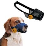 Sage Square Adjustable Strap Wire Muzzle, Mouth Cover , Basket Cage , Pet Safety Collar for Anti Biting Dog. (Design 4, Extra Large - XL)