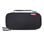 Wooum Premium Quality Pencil Bag Large Capacity for School Stationery Supply/Office Stationery Supplies with 3 Layer (black)