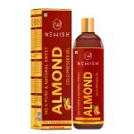 Newish Pure Cold Pressed Sweet Almond Oil for Hair and Skin 200 ml (Pack of 1)