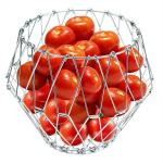 Storevise Multicolor Stainless steel Fruit and Vegetable Basket