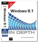 Computer Book Shop Windows 8.1 In Depth, 1E Knittel Paperback 1072 Pages