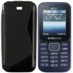 Bizbeetech Black Back Cover For Samsung Guru Music 2 B310