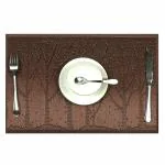 Lyrovo Dining PVC Placemats/Table Mats for Dining Table Kitchen