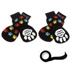 KUTKUT Anti-Slip Dog Socks for Medium, Large Dogs| Pet Paw Protection for Injured Paw| Soft Comfortable Better Control On Hardwood Floor (SIZE: L x W: 5.5 x 2.16