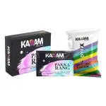 Kadam Pakka Rang Fabric Dye Colour | 25G Pack | Includes Dyfix Color Fixer | Permanent Fabric Dyes For Old Faded Jeans And Clothes (Golden Yellow) Gol