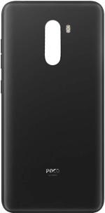 FRIENDZZWORLD Graphite Black Plastic Back Panel For Poco F1