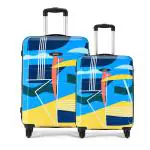 Safari REGLOSS DETOUR Set of 2 Multicolor Polycarbonate Trolley Hard Luggage