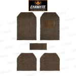 CARMATE Car Grass Floor Mat, Anti-Skid Curl Car Foot Mats for Mercedes Benz-E350 (Camel-Brown)