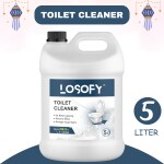 Losofy Toilet Cleaner,Lime Fresh,Removes Tough Stains and Odour, Provides Freshness for Flushes (5 Liter) S1
