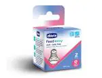 Chicco Silicone Feed Ease Teat 2M Medium Sil (Pack Of 2)