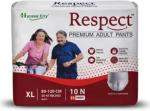 Respect Pant Diapers - 10 Pieces, Xl