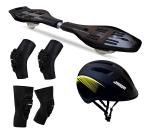 Jaspo Black Phantom Intact Waveboard combo-S