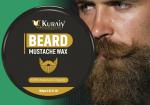 KURAIY BEARD & MOUSTACHE WAX - MAXIMUM HOLD Hair Wax (100 g)