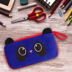 Kiddiewink Cute Soft Plush Cartoon Character Pouches/Birthday Return Gift/School Supply Pouch case with Smooth Zipper